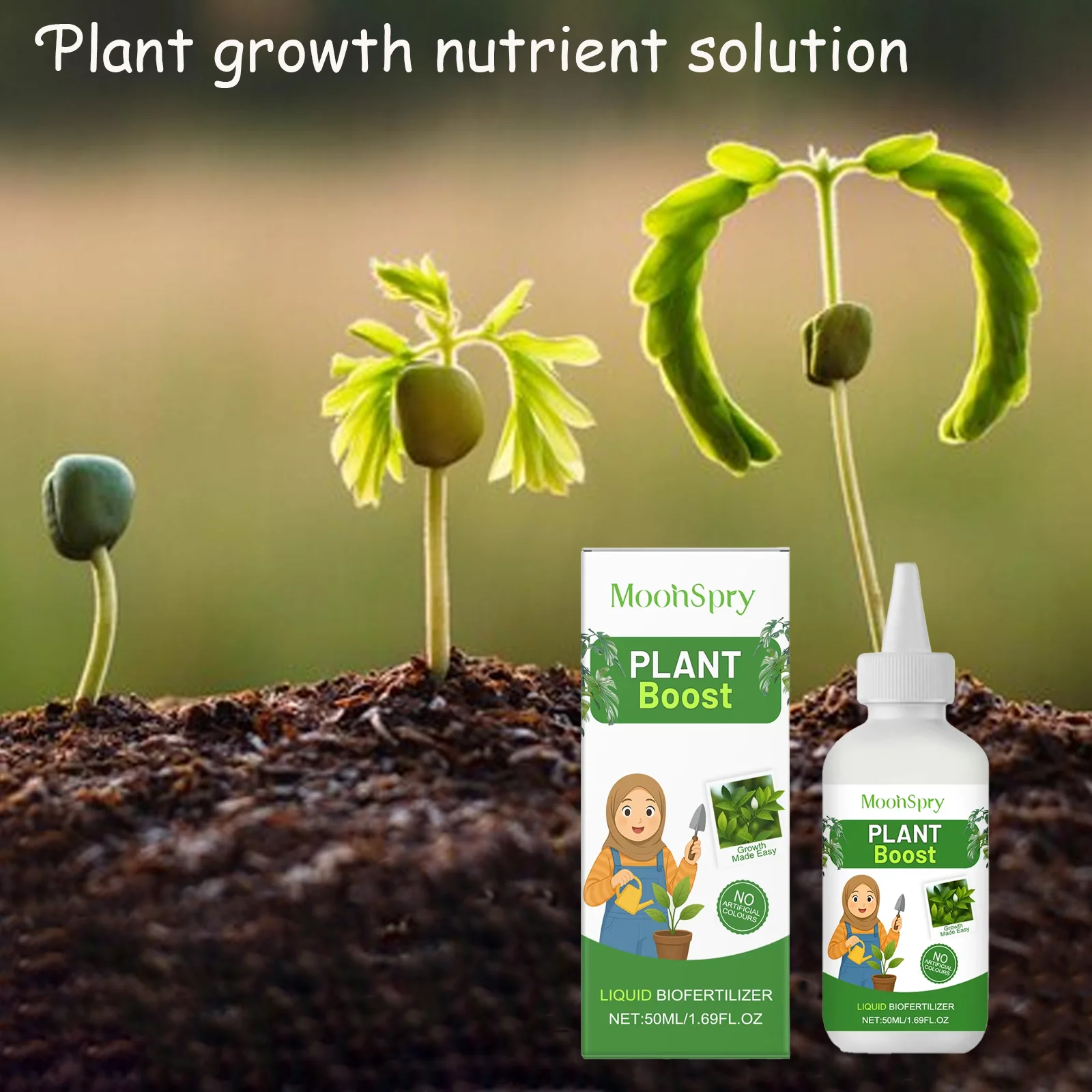 محلول تنشيط عالمي لمغذيات النباتات لنباتات الزهور ينشط الجذور لتعزيز امتصاص مغذيات النباتات #1