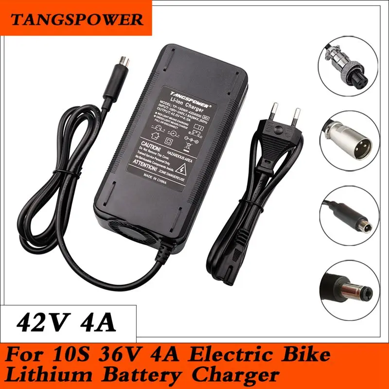 

36V 4A Lithium Battery Charger For 42V 4A Charging Li-ion battery pack charger Fast Charging