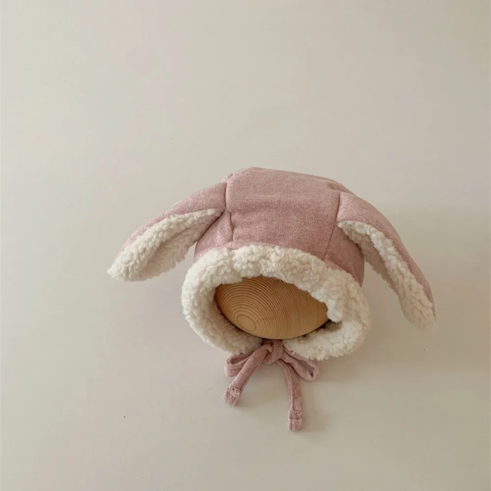 

Lovely Cute Rabbit Ear Hat Winter Thick Baby Beanie Cap Warm Fleece Ear Protection Hat Boys Girls