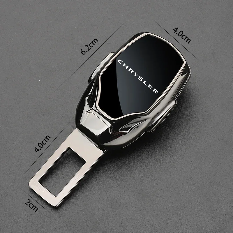 Car Seat Belt Clip Metal Extenders Car Decorations Accessories For Chrysler 300 300C PT Cruiser Voyager Sebring Pacifica