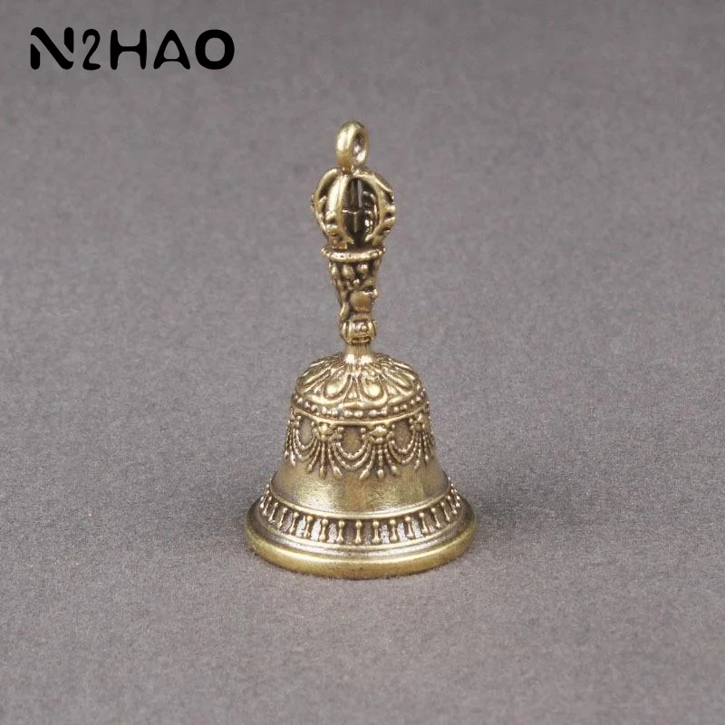 Christmas Bronze Bell Creative Gift Home Decoration Accessories Brass Handicraft Die-casting Drop Bell Key Car Button Wind Bell