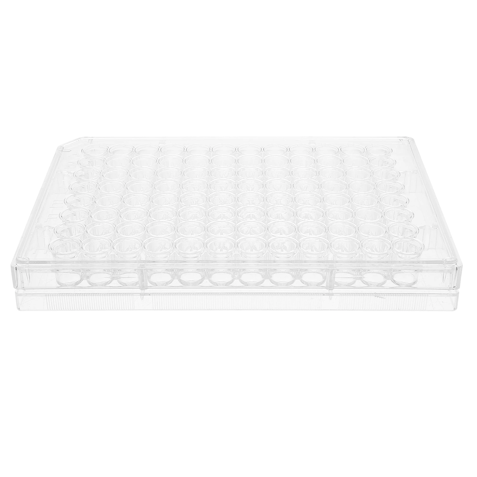 96-well Culture Plate Cell Dish with Lid for Lab Tray Laboratory Tissue Disposable