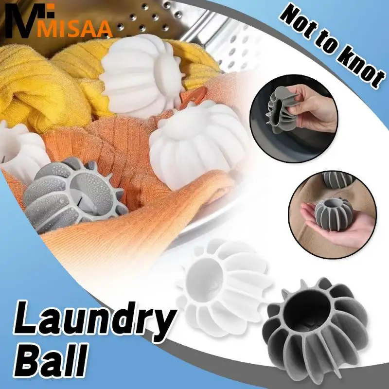 Silicone Laundry Ball Anti- Catcher Reusable Clothes Cleaning Tools Lint Filter Bag Washing Machine Hair Remover Filter