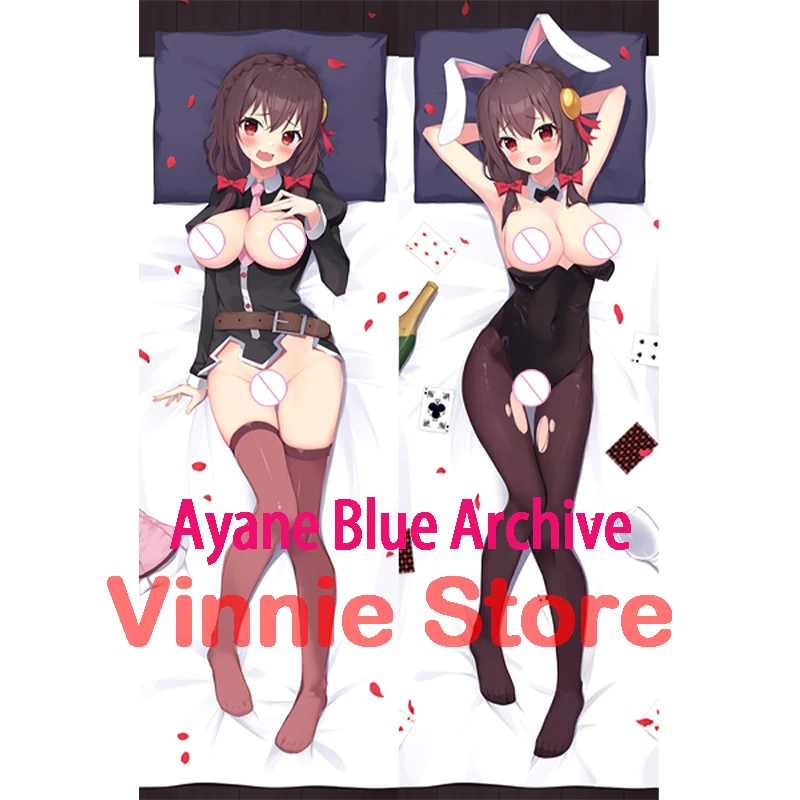 

Dakimakura anime Yunyun Konosuba Double-sided Print Life-size body pillows cover Adult