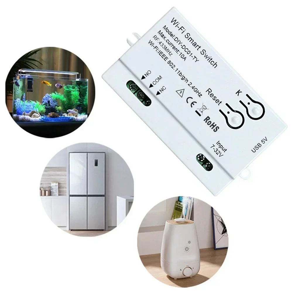 Tuya Mini Wifi Smart Switch Module Ondersteuning Smart Home Diy Switches Smart Life App Voor Alexa Voor Google Home Voice Control