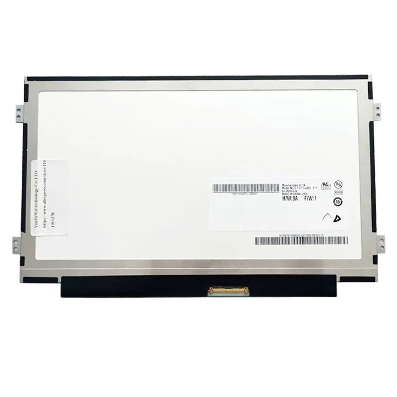 CHJ Grado A + pantalla lcd de ordenador portátil de 10,1 pulgadas para ACER ASPIRE ONE D255 D260 D257 D270 pantalla de repuesto 1024x600 40 pines