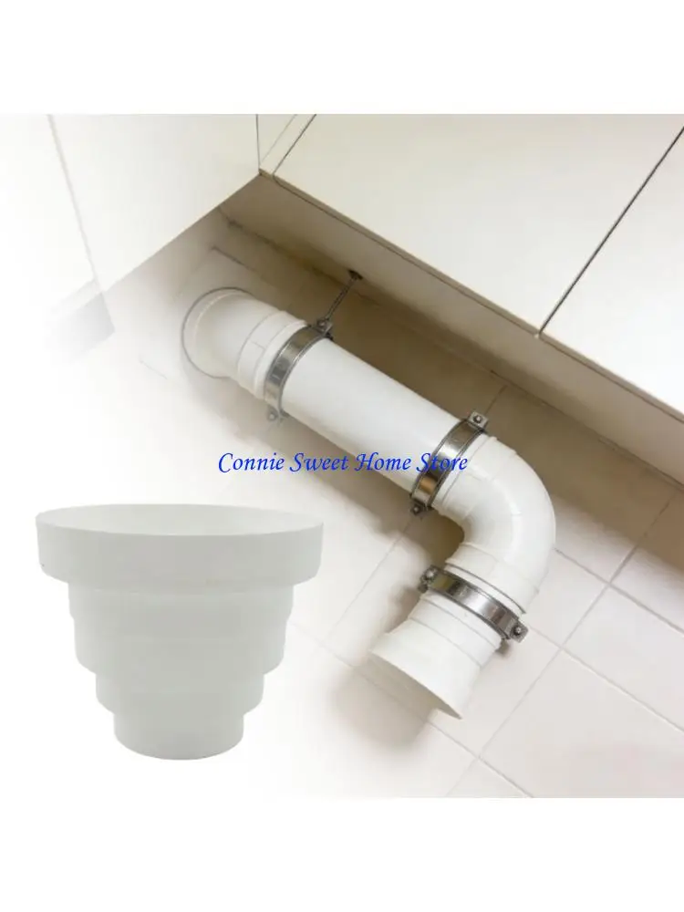 

LXAF Адаптер для улучшения вытяжки дыма для вентиляционной трубы вытяжки с преобразователями размеров от 80 мм до 150 мм для