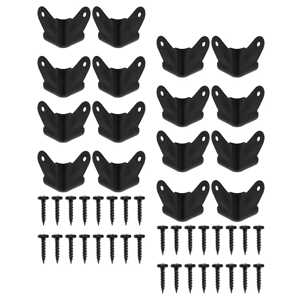 

16 Pcs Corner Protectors Speaker Cabinets Guards Protective Corners Furniture Speaker Angle Guards Stage Accessories