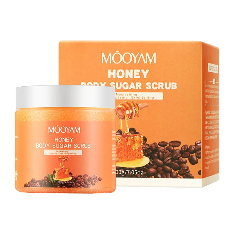 200g Shea Fructose Scrub Nourishing Moisturizing Cleansing Body Care Fruit Coffee Exfoliating Smooth Not Rough Brightening Skin