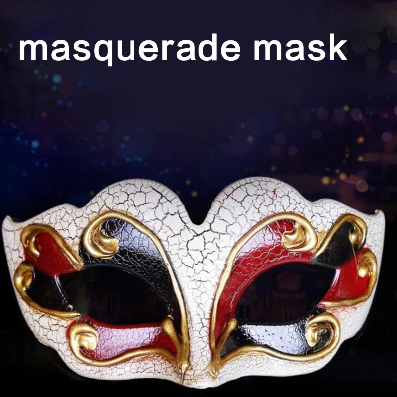 

Halloween Eyemask Masquerade Half Face Mask Party Eyemask for Women Men Halloween, Half Face Mask Masquerade Costume