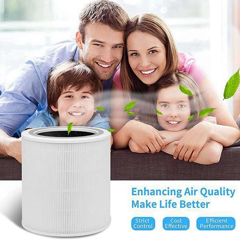 2X Replacement Filter For Levoit Air Purifier Core 400S Part Core 400S-RF H13 HEPA Filtration 5 Layers 3 In 1 Filter