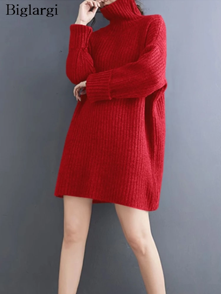 

Вязаная водолазка, осенний пуловер, свитер, Женский Повседневный модный Свободный Женский Свитер оверсайз, женский свитер с длинным рукавом, топы