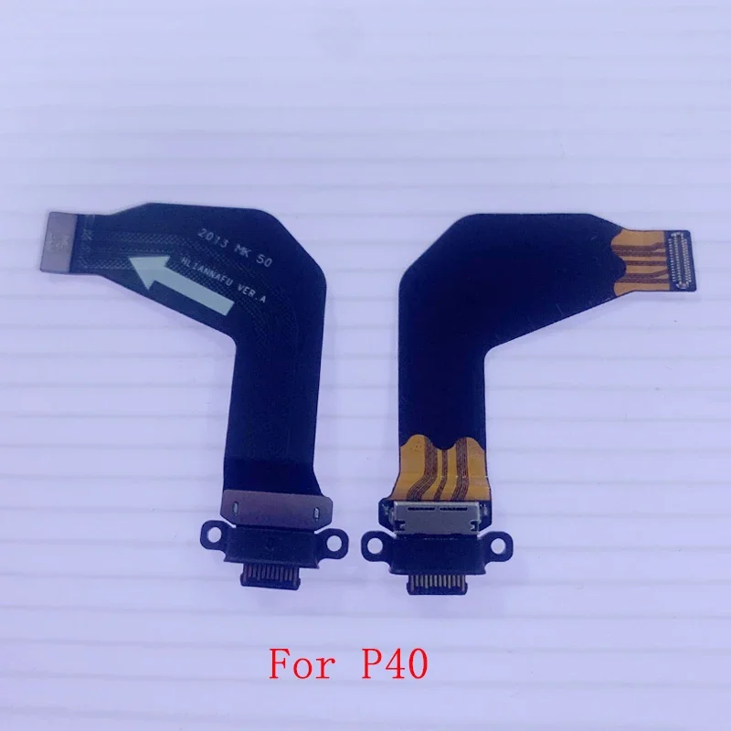 USB Charging Port Connector Board Flex Cable For Huawei P20 P30 P40 Mate 20 30 40 Pro Charging Connector Repair Parts