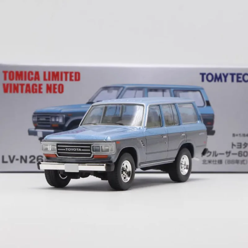 TOMY TLV N268a Land Cruiser Classic Alloy Model Car Adult Souvenir Classic Static Display Collectible Toy Gift