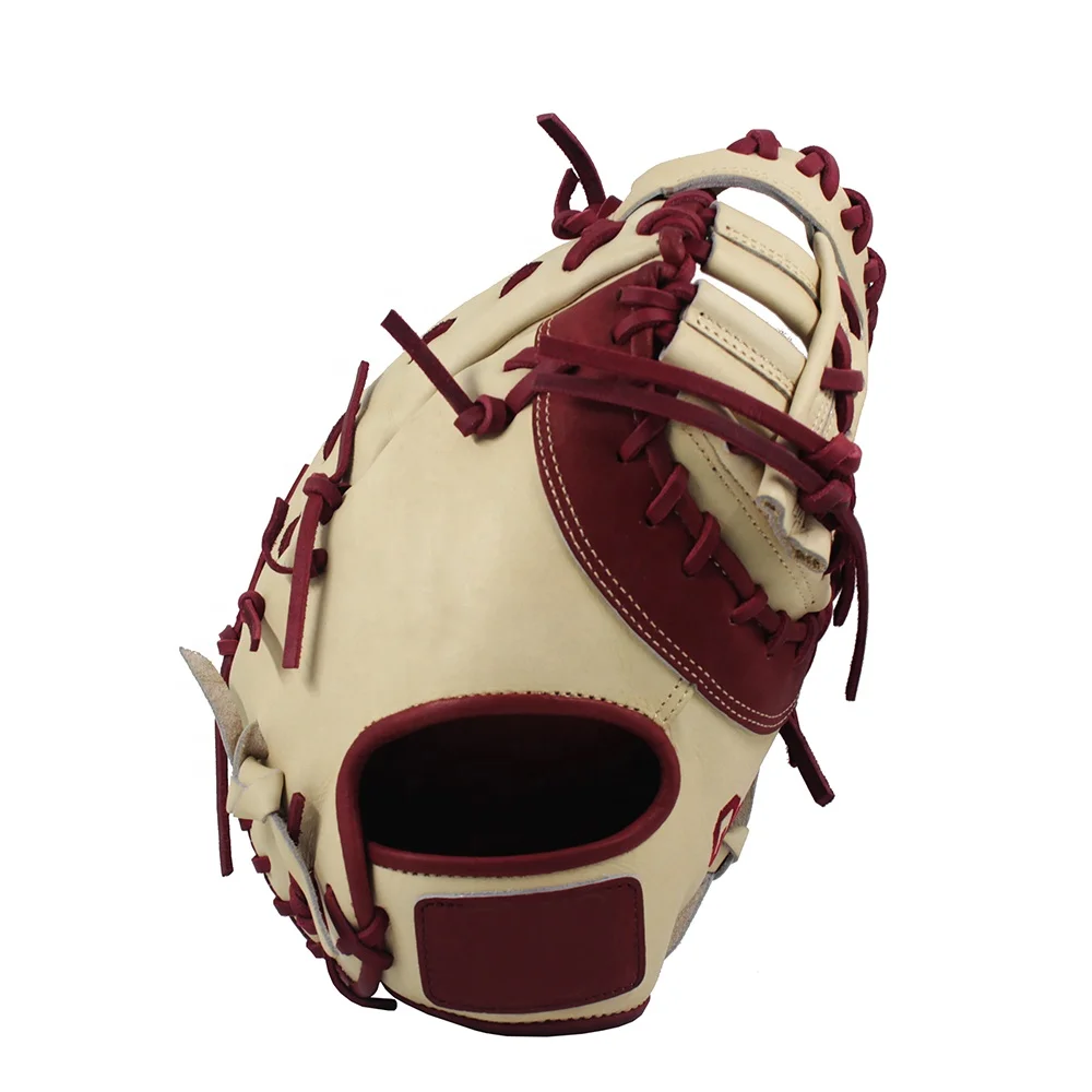 Professional Baseball Gloves Baseball Mitt First Base Glove Genuine Leather