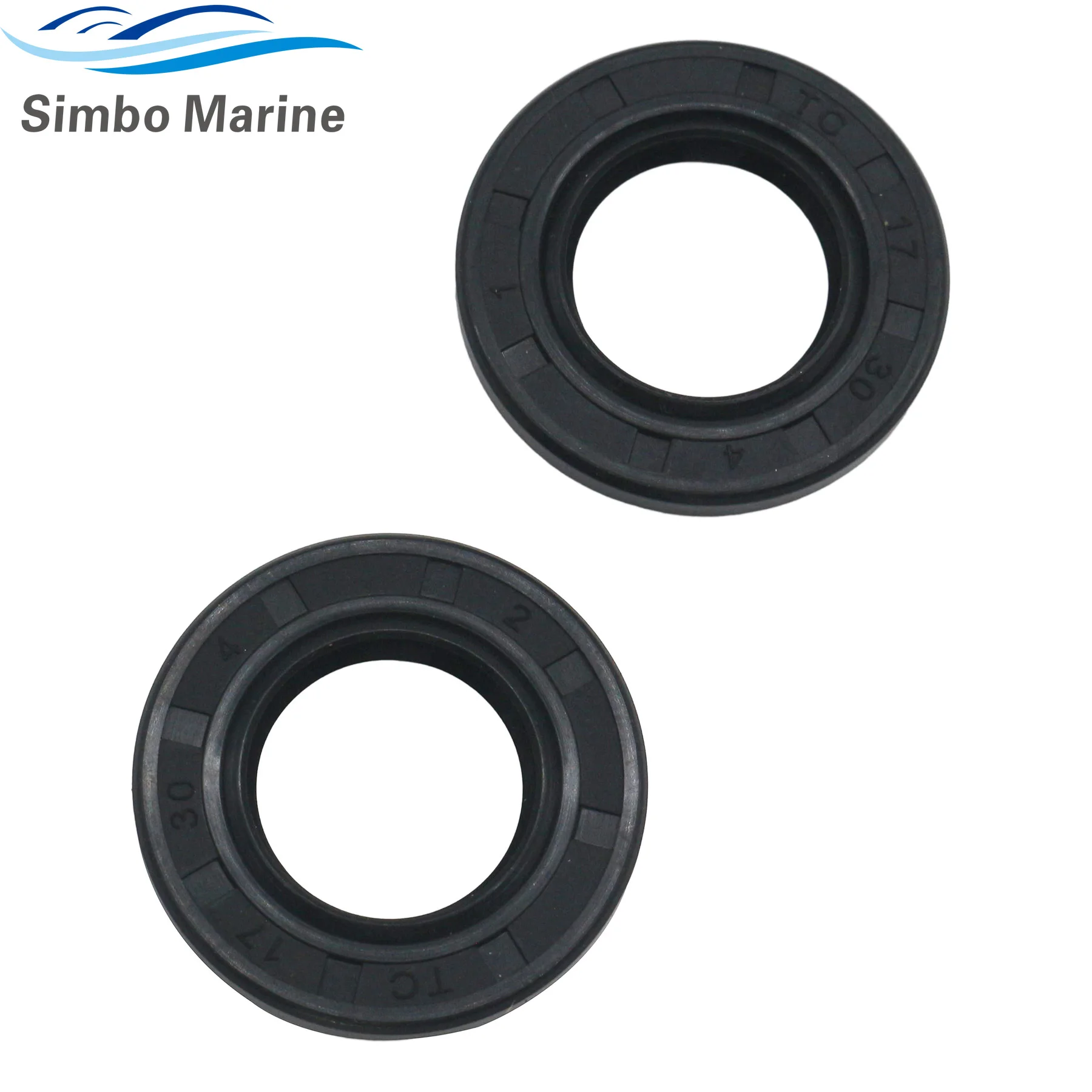Fits for Suzuki 4T 20 25 30 HP For Johnson Evinrude 20HP 25HP Water Pump Base Oil Seal Outboard Engines 2 Pcs 5031891 9282-17006