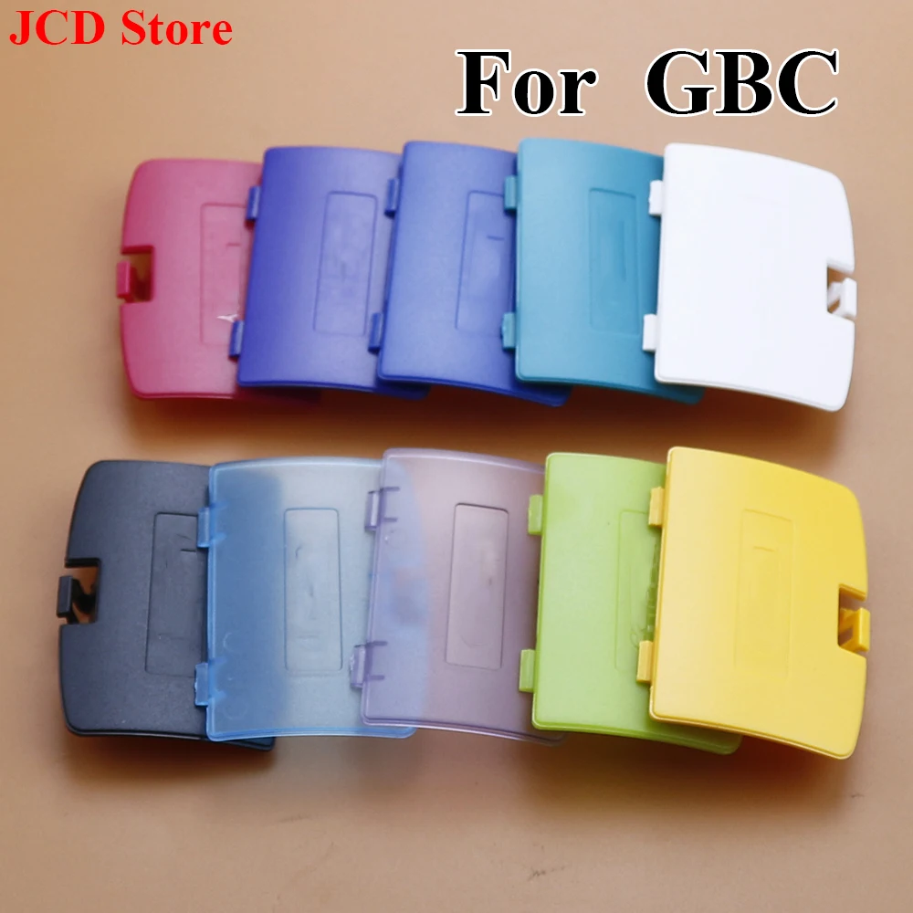 1 ชิ้นแบตเตอรี่สําหรับ Gameboy สี GBC Shell แบตเตอรี่กลับกรณีฝาปิดสําหรับ Nintendo GBC Controller สีสัน DIY เปลี่ยน