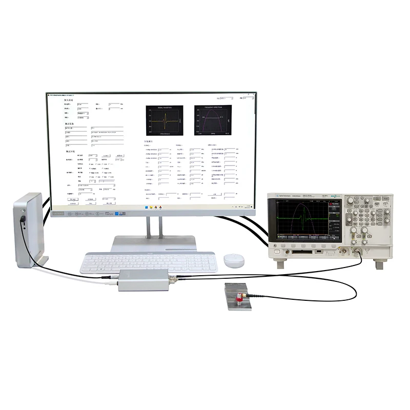 

YUSHI PR10 NDT Inspection Equipment Lab UT Probe Testing System Computer-Controlled Portable Ultrasonic Pulser Receiver