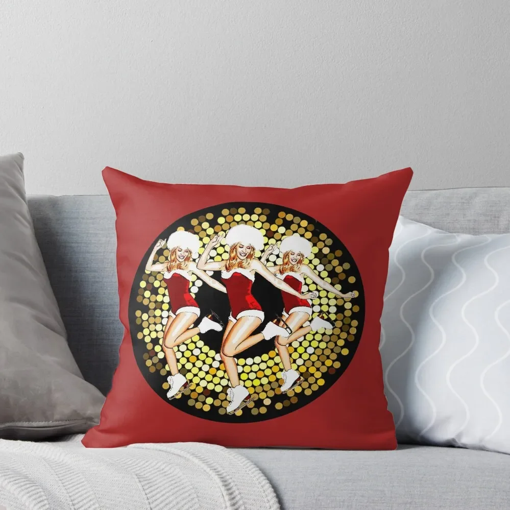 Kylie Minogue - Kylie Sleigh Bells Throw Pillow Pillowcases Bed Cushions Luxury Cushion Cover