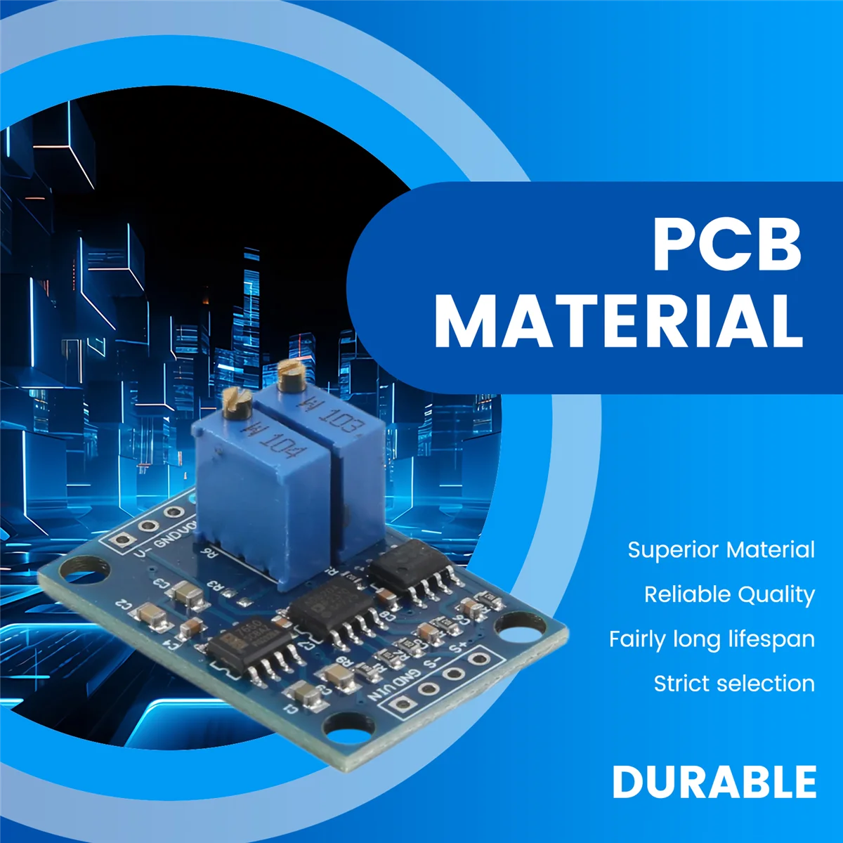 ABNP AD620 Microvolt MV Spanningsversterker Signaalversterker 3-12V DC Instrumentatie Modu Board