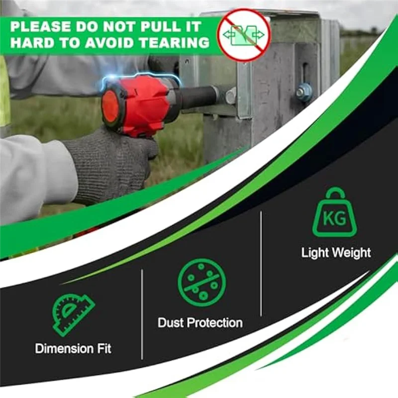 

A69E49-16-2854 Защитный чехол для M18 49-16-2854 Защитный чехол из топлива для Milwaukee 1/2 дюйма 2855-20