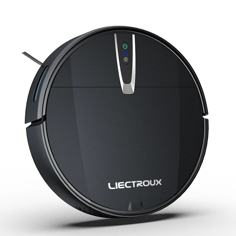 Liectroux V3S PRO Smart Memory Auto Charge Mop Vacuum Robot with Google Assistant and Alexa