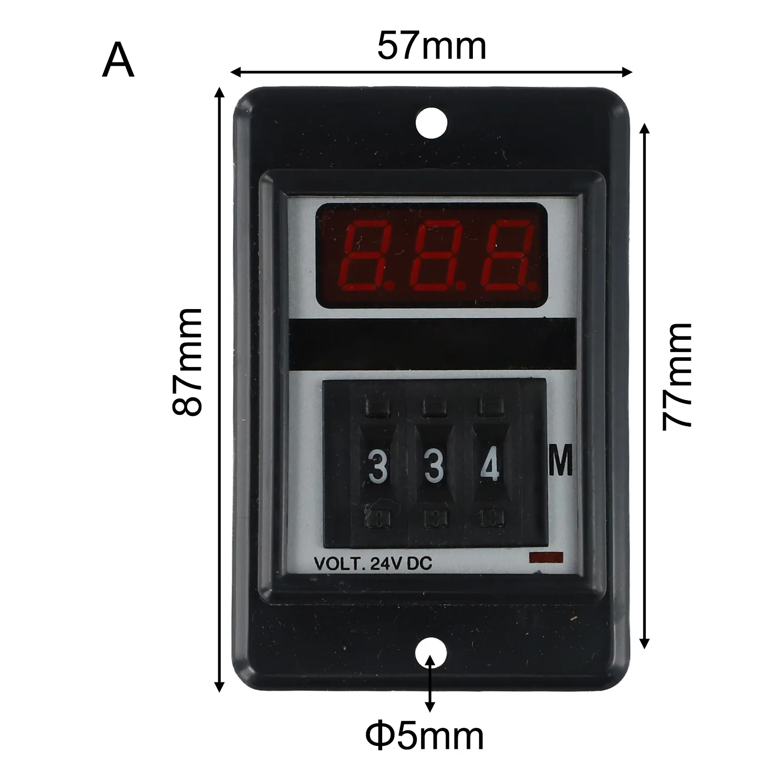 Time Delay Relay with Intelligent Chip for ASY3D 8PIN AC 220V Offers Timing Control Up to for 999 Seconds and Minutes