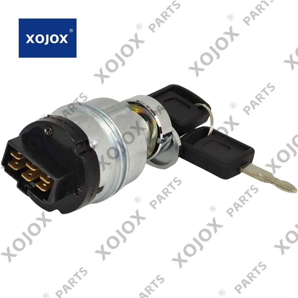 

XOJOX Ignition Starter Switch YN50S00026F1 w/ 2 Key Compatible with Kobelco SK210-8 SK-8 SK210-6E SK330-8 SK130-8 Excavator YN50