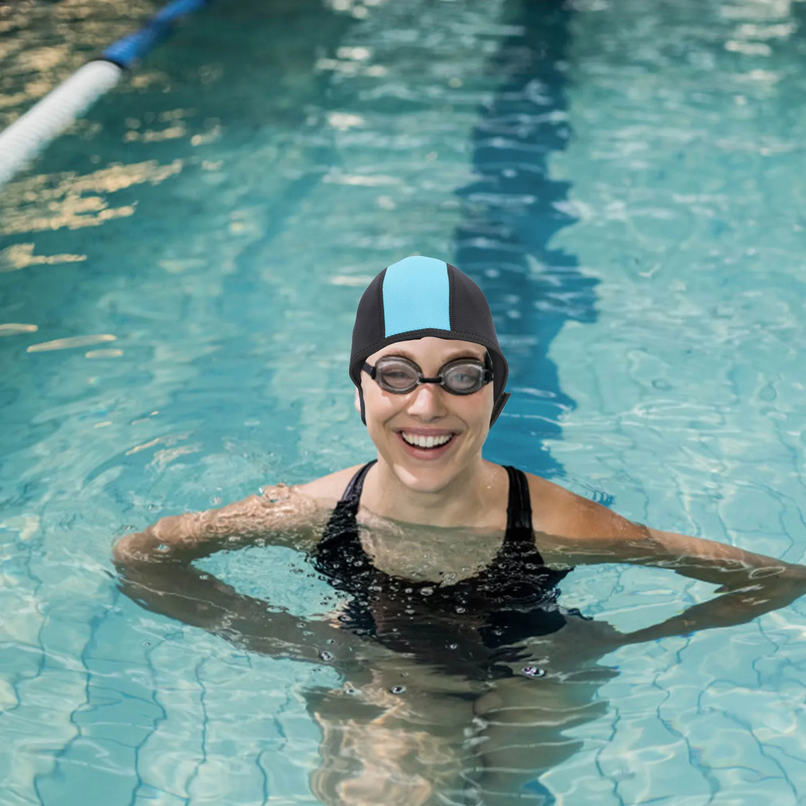 

Dive Swim Cap Elastic Rubber Bathing Hat For Water Sports Warm Underwater Swimming Head Protector Scuba Diving Hat