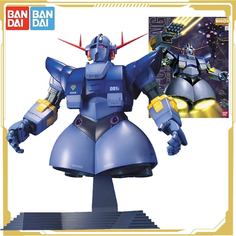 ฟิกเกอร์อนิเมะ GUNDAM ของแท้จาก Bandai รุ่น MG 1/100 Zeong MSN-02 แบบประกอบเอง ของเล่นแอคชั่นฟิกเกอร์สำหรับเด็กชาย เด็กหญิง และเด็กๆ ของขวัญและของตกแต่ง