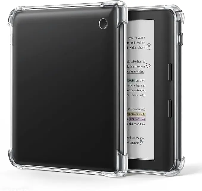 Clear Case for Kobo Libra Colour/Libra 2 eReader Case 7 inch Reinforced Corners Cover Compatible Kobo Case