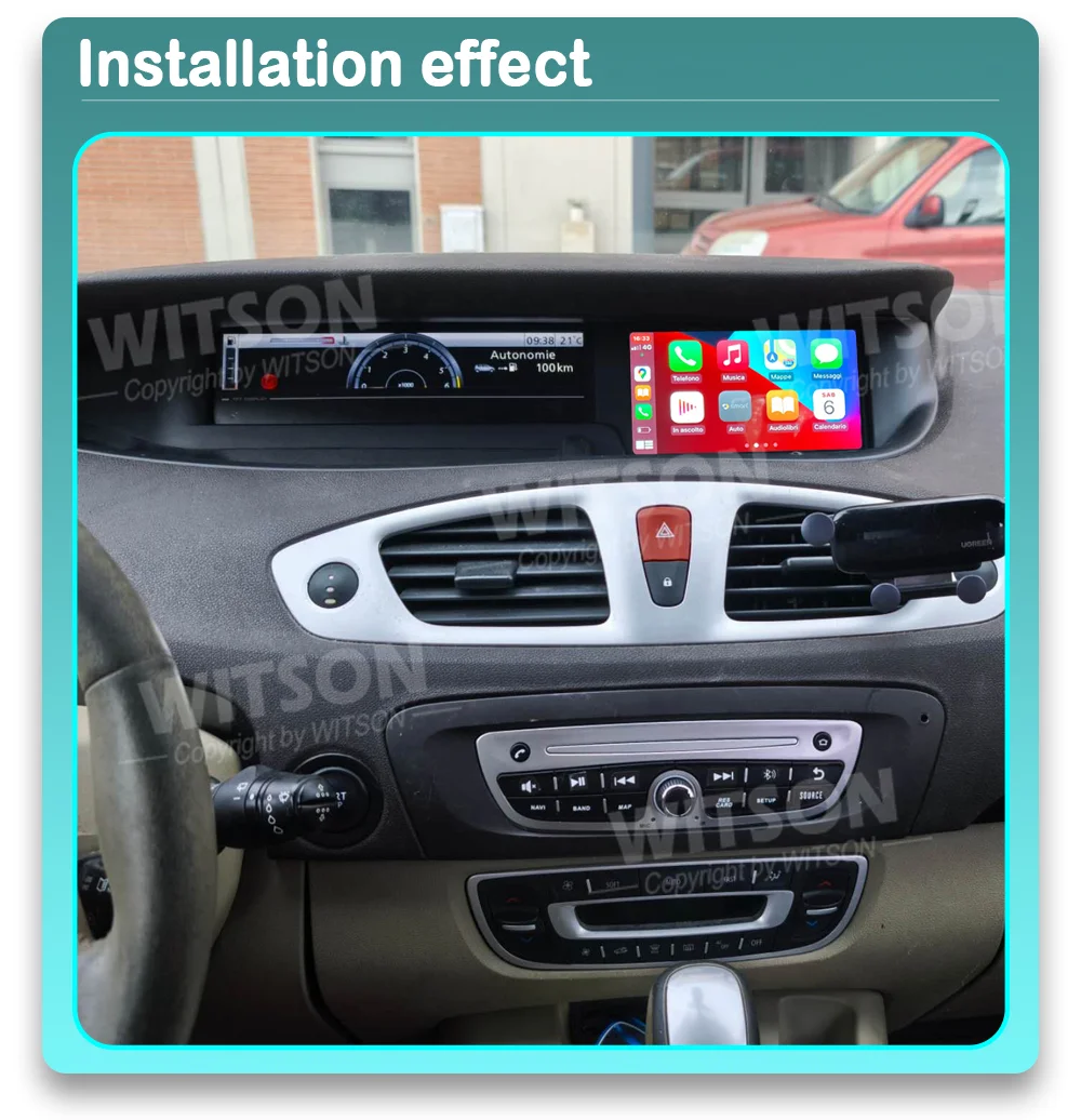 7' Android Auto Stereo Multimedia For Renault Scenic 3 Renault Grand Scénic III 2009-2016 Car Carplay Car Radio GPS Vehicle Head
