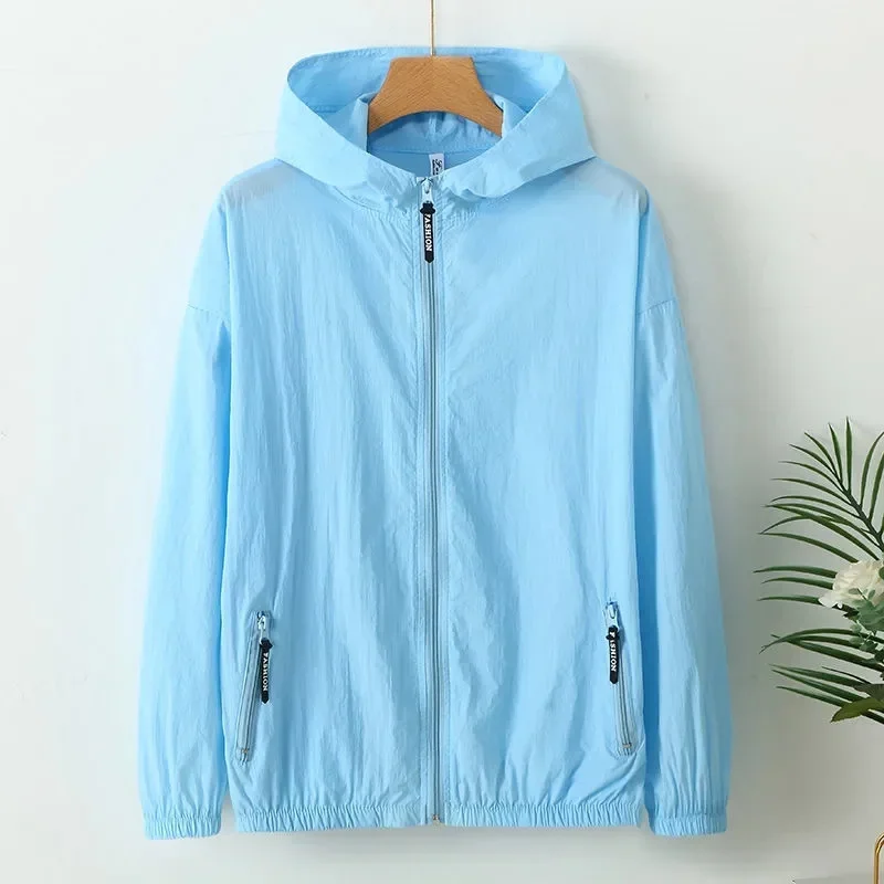 LIBIELIY Women Jacket New 2025 Summer Short UV-proof And Breathable Sun Protection Clothing Women's Thin Loose Casual Female Coa
