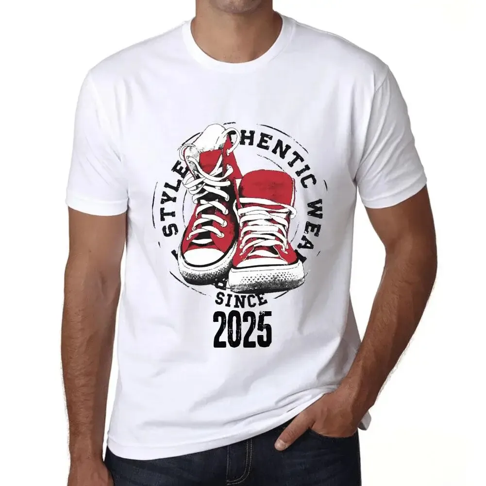 

Men's Graphic T-Shirt Authentic Style Since 2025 Eco-Friendly Limited Edition