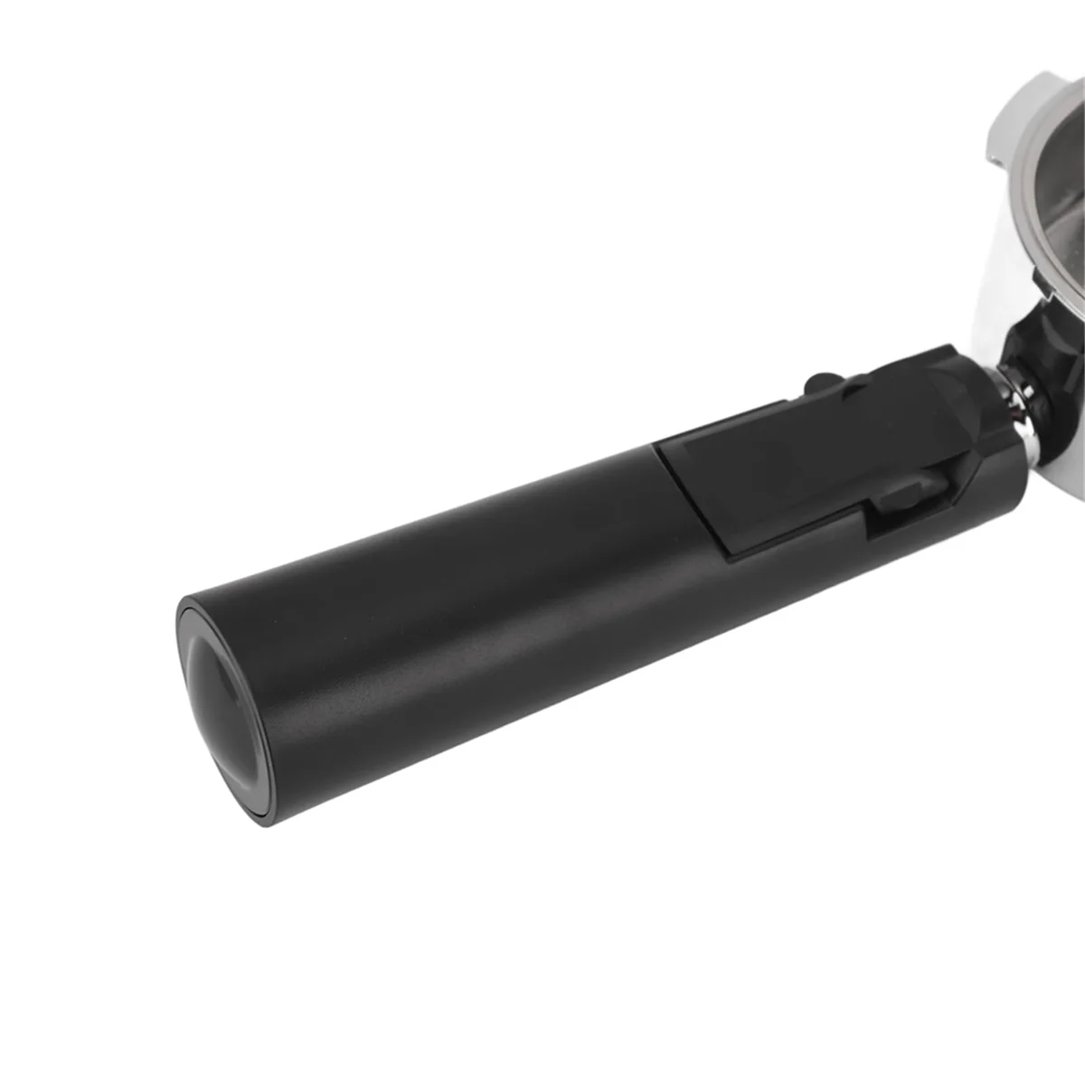 مقبض القهوة فلتر القهوة المصنوع من سبائك الألومنيوم، فلتر القهوة بدون قاع مقاس 51 مم لآلات القهوة