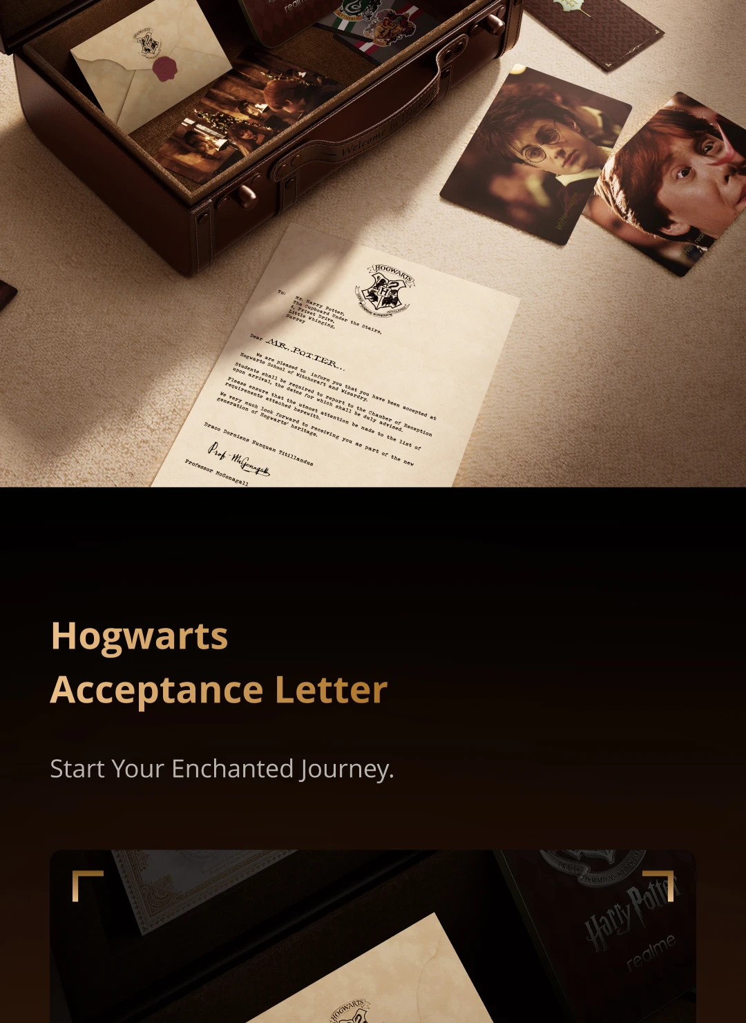 [World Premiere] realme 16 Pro 5G Harry Potter Edition 12GB/256GB 7000mAh Battery 80W Charge 6.78" 144Hz Display 200MP Camera
