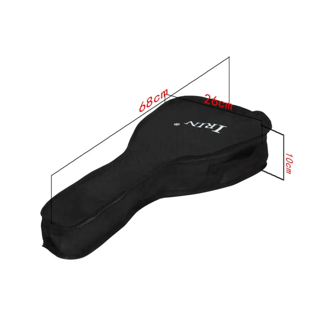 حقيبة مبطنة للقيثارة مقاس 2/26 بوصة لملحقات أجزاء الآلات الموسيقية