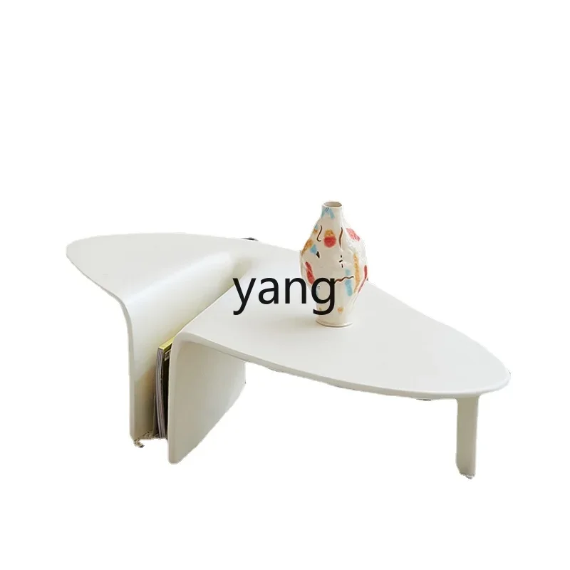 LMM Home Light Luxury Living Room Tea Table Creative Personality Simplicity Low Table