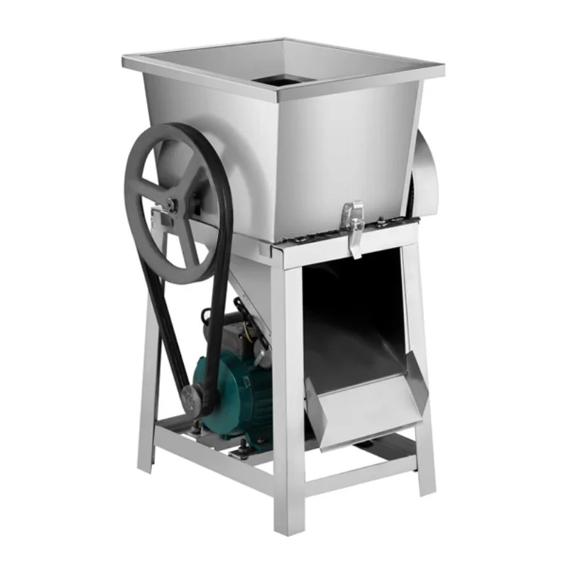 The New Fish Bone Crushing Long Line Fishing Machine Fish Meat Grinding Machine