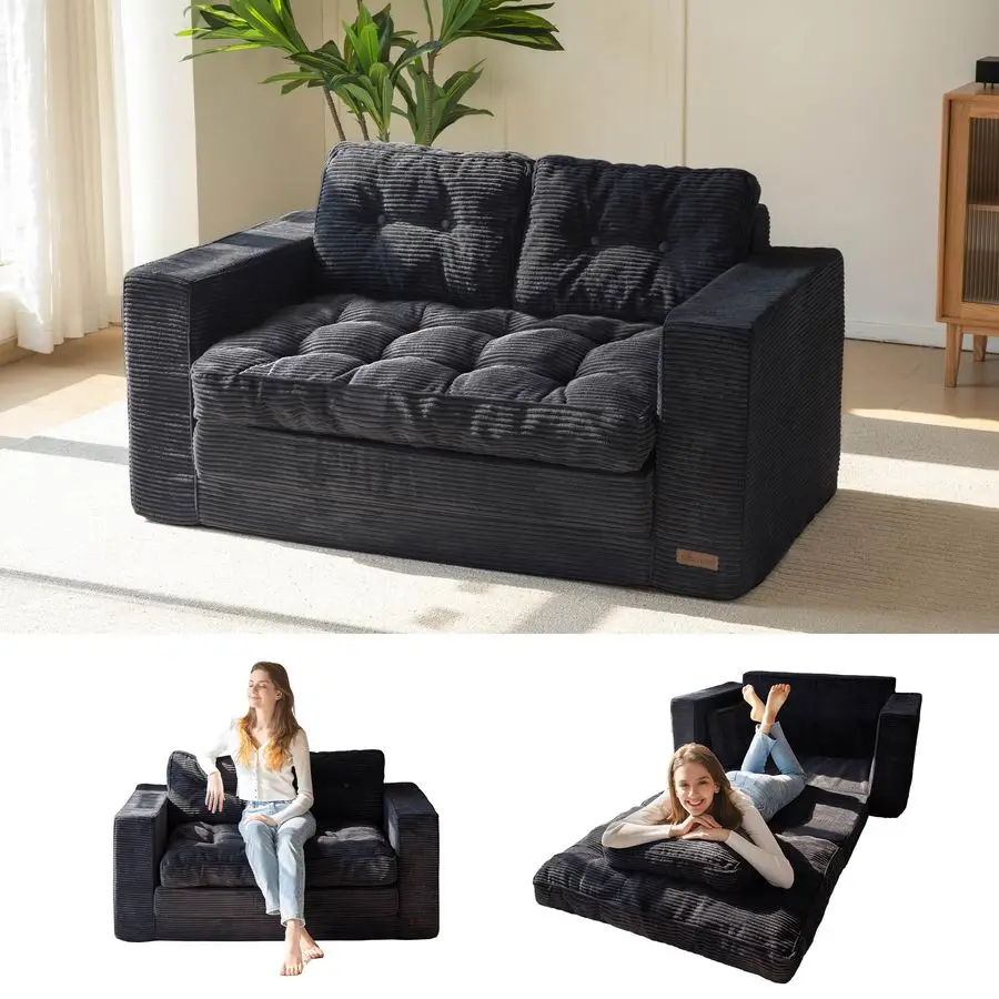 Convertible Sofa Be…
