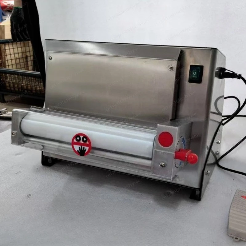Rolling pizza tablet press Automatic pizza dough forming machine Front pizza roller tablet press