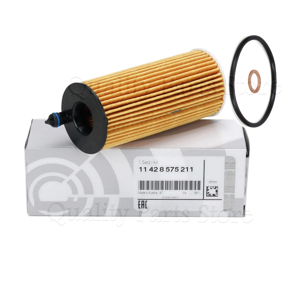 11428575211 For BMW F10 F15 F20 F25 F30 F34 G01 G20 G30 118i 320i 320d 520d 530 X3 X4 X5 B47 B48 Car Engine Oil Filter Kit New view 5
