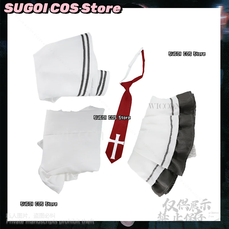 Galgame Tsui No Sora تأثيري زاكورو تاكاشيما رائع كل يوم أسفل أنيمي اليابانية JK زي مدرسي فستان Kawaii مخصص