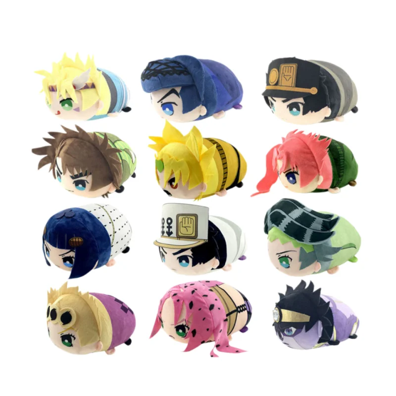 In Stock Jojos Bizarre Adventure Noriaki Kakyoin Lying Plush-Like Texture Toy Stuffed Creative Bedroom Pillow Friend Holiday Toy