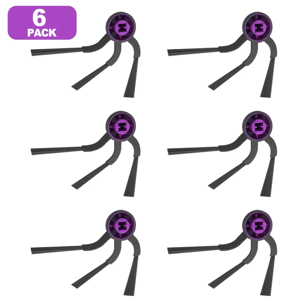 

For Eureka J15 Max Ultra Automatic Emptying Robotic Vacuum Cleaner 6 Replacement Side Brushes For Vacuum Cleaners