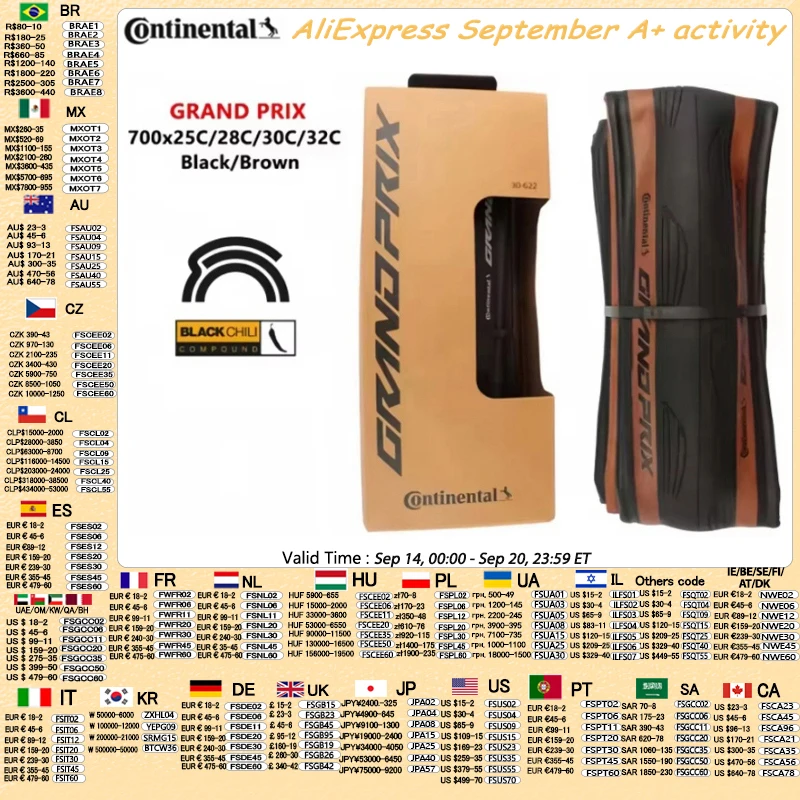 Gravel Bike Tires - Continental Grand Prix Pneumatico per bici