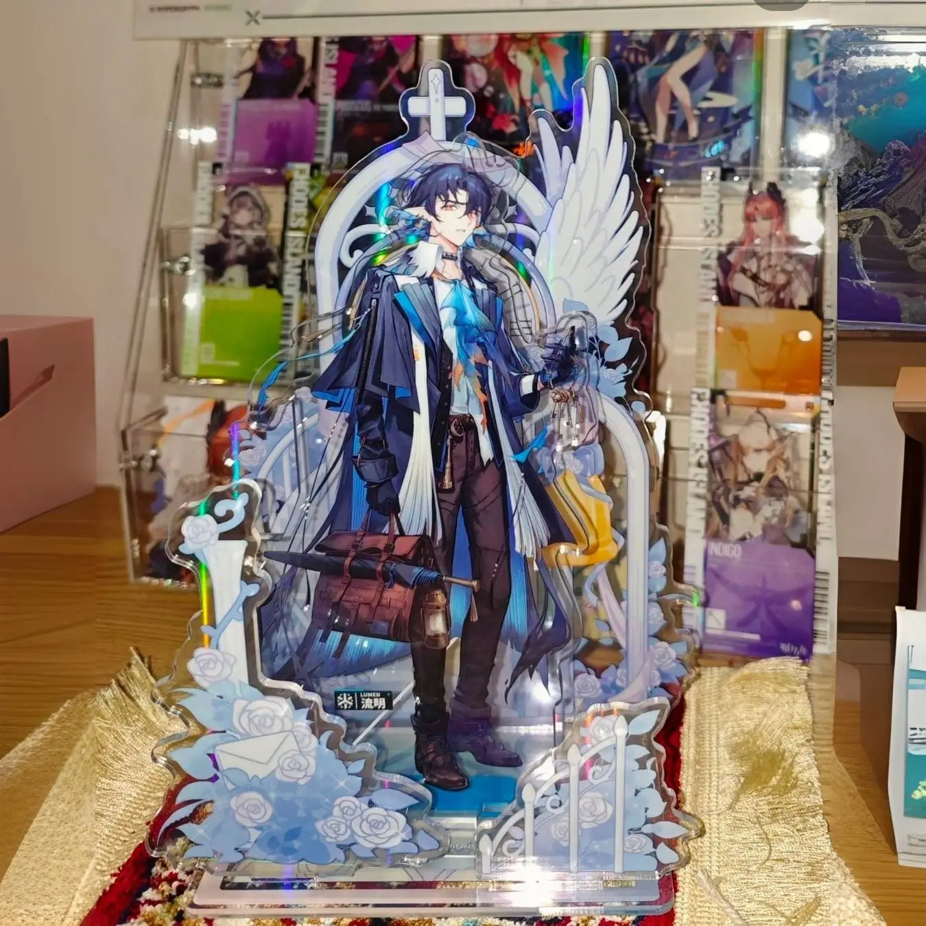 Figurine de Dessin Animé Arknights Lumen, Support en Acrylique, Modèle de Plaque, Décor de Bureau, Signe Debout, Cadeau de GérGift