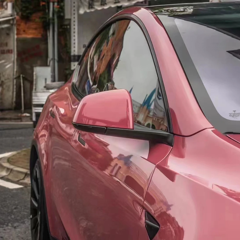 

Морганит Красный ПЭТ Подложка Высший Глянцевая Автомобильная Пленка Виниловая Автомобильная Пленка DIY Высококачественная Защита Краски и Изменение Цвета