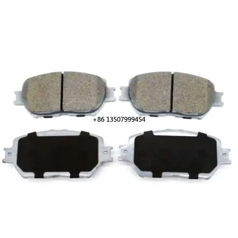 

New Customized Ceramic/Semi-Metal for Front Axle Brake Pads High Friction for Auto Brake System-Direct Sales Manufacturer