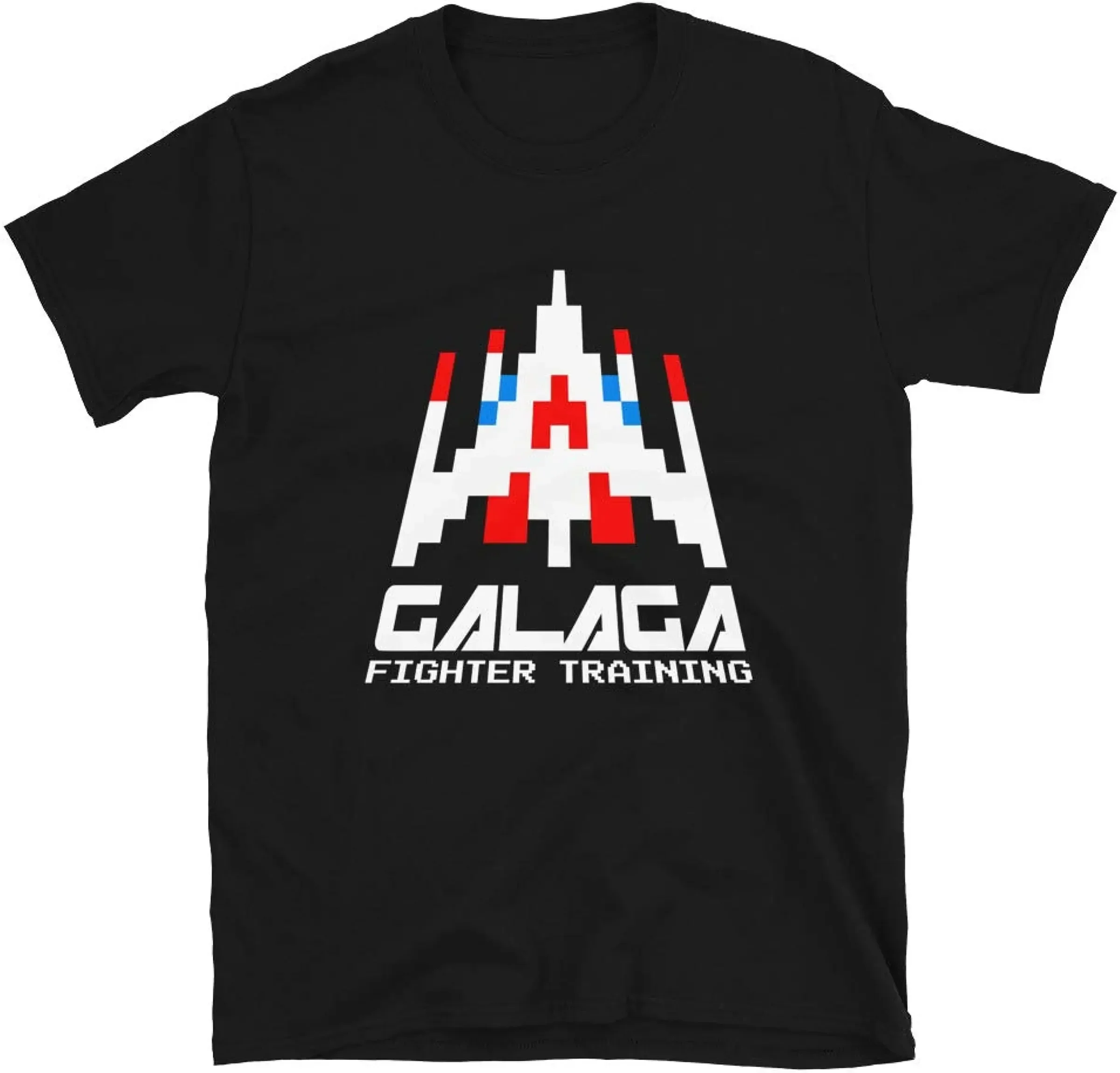 Arcade Galaga 1981 Space Invaders Video Game Juego simple Vintage 80s Gaming Console Aliens 8-Bits Gamer men clothing